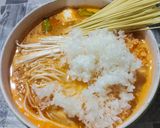 Foto langkah ke 3 dari resep Seblak Mie Jamur.