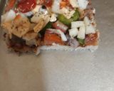 A picture of step 10 of Bread tikka pizza# Ramadan iftar contest# cookpad.