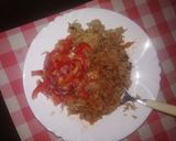 A picture of step 4 of Pilau #theme challenge.