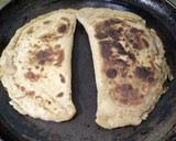A picture of step 6 of Dates and jaggery paratha.