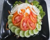 รูปขั้นตอนการทำที่ 2 ของ สลัดไก่ฮาวาย