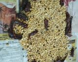 A picture of step 2 of Molagapodi Idli.