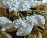 Pisztáciás paccheri recept fázis 2 fotója