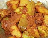 A picture of step 4 of Pointed Gourd (Parwal) Curry Bengali Style.
