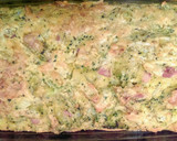 Foto del paso 2 de la receta: Cake de brócoli, arroz con pesto y paupiette de cerdo