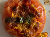 Aros de tomate rellenos