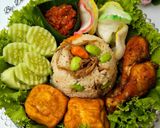 Foto langkah ke 6 dari resep Nasi Liwet Rice Cooker.