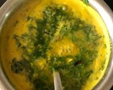 A picture of step 5 of Palak and moong dal shorba.