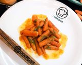 A picture of step 11 of Orange Glaze Roasted BabyCarrots.