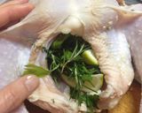 A picture of step 5 of Whole Roast Chicken with Lemon & Herbs.