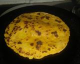 A picture of step 1 of Aloo thepla.