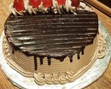 A picture of step 12 of Choco coffee cake.