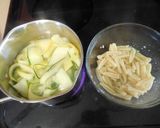 櫛瓜油醋義大利麵 (五辛奶素)的食譜步驟4照片
