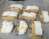 Foto del paso 2 de la receta: Hojaldre de pavo pizza