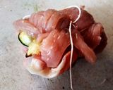 Foto del paso 3 de la receta: Rollitos de pavo rellenos