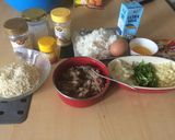 Foto langkah ke 1 dari resep Bola nasi daging.