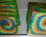 Foto langkah ke 5 dari resep Roti loaf pelangi.