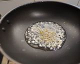 A picture of step 1 of Garlic potato fry.