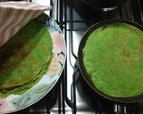 Foto del paso 8 de la receta: Crepes o Panqueques de espinaca