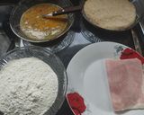 Foto del paso 1 de la receta: Milanesas de jamón y queso 🧀😋