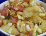 A picture of step 3 of Sukhi bhel.