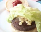 Foto del paso 4 de la receta Doble Cheese burger de Queso Azul y escamas de Parmesano