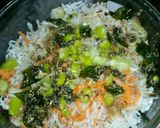 A picture of step 5 of Moong daal salad.