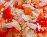Hình bước làm 1 của món Salad rau + ớt chuông