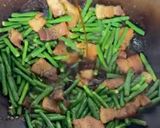 A picture of step 4 of Chinese Long Bean Stir Fry.