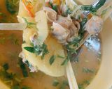 Hình bước làm 2 của món Canh ngao chua ^^