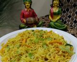 મેગી રાઈસ પુલાવ(Maggi rice pulaav recipe in Gujarati) રેસીપી સ્ટેપ4ફોટો