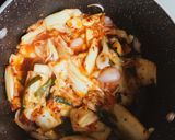 Hình bước làm 3 của món Canh kim chi