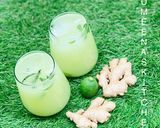 A picture of step 8 of Ginger lemonade.