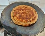 A picture of step 3 of Khakhra.