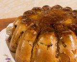 Foto del paso 6 de la receta: Torta invertida de pera 🍐 y mantequilla de maní saludable 🥜