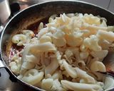 A picture of step 4 of Itallian red sauce cheese pasta 🍝 masala.