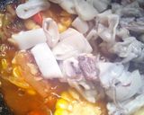 Foto langkah ke 5 dari resep Cumi Saos Tiram (Asam, Pedas, Manis).