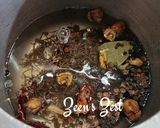A picture of step 2 of Rajasthani Ker Sangri.