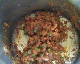 A picture of step 7 of Ghuugni Chaat.