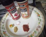 A picture of step 2 of Flour coated fish.