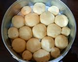 عکس مرحله 10 از دستور نان کندو عسلی مغزدار😍