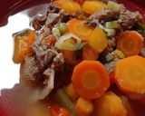Foto langkah ke 5 dari resep Soup Tetelan Sapi Segar.