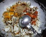 A picture of step 1 of Broccoli and Knol Khol Sabzi.