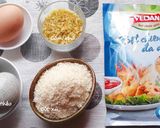 Hình bước làm 2 của món TÔM cuộn trứng bắc thảo