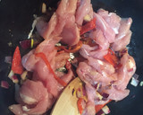 Foto del paso 4 de la receta: Fajitas de pavo con mango picantes