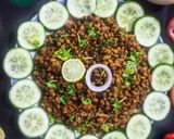 A picture of step 6 of Aachari Moong Masala.