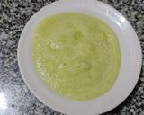 A picture of step 1 of Muskmelon Custard Drink.