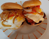 Foto del paso 12 de la receta: Hamburguesas caseras bacon, queso azul y masala