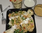 पापड़ टोकोज(Papad tacos recipe in Hindi) रेसिपी चरण 5 फोटो