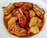 Foto del paso 5 de la receta: Patatas guisadas con costillas adobadas